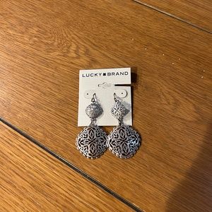 Lucky Brand Silver Tone Earrings